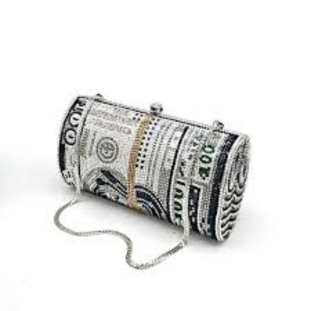 3481cl Hundred Dollar Bill Swarvo Purse